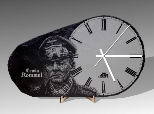 Standuhr aus Naturschiefer