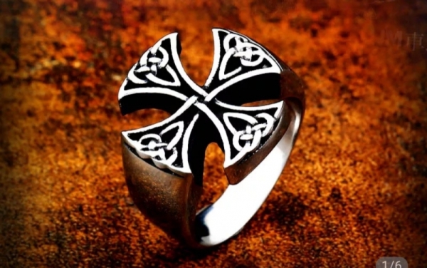 Ring - Eisernes Kreuz - keltisch Ring - Eisernes Kreuz - keltisch