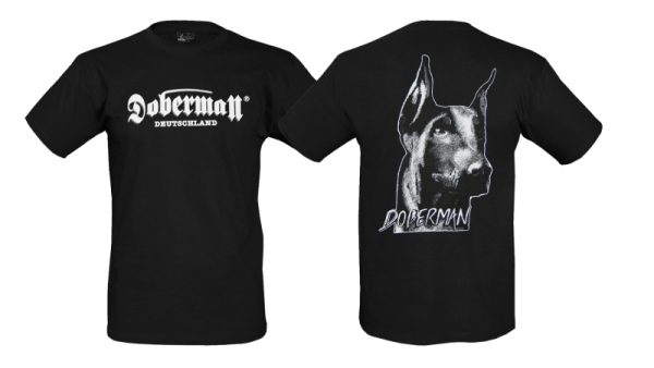 Doberman - T-Shirt - Kopf