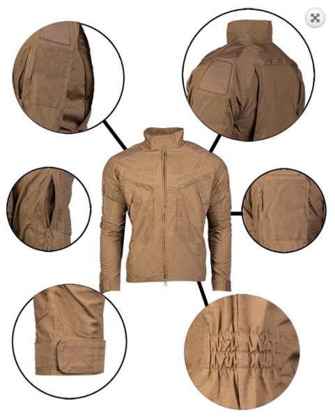 Jacke - Combat M-Tec - coyote