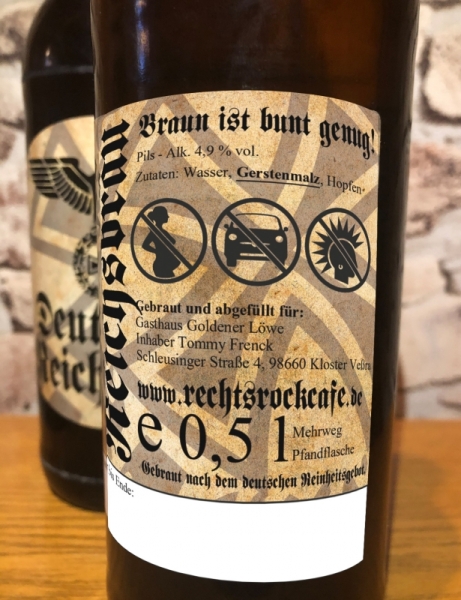 Bier - Deutsches Reichsbräu - 1 Kiste - 20 Flaschen - 16,88€ zzgl. 3,10€ Pfand