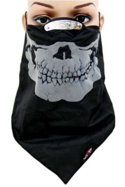 Biker Tuch - Grey Skull Biker Tuch - Grey Skull