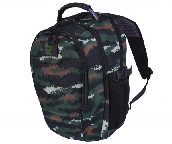 Rucksack - USB - Provider - jungle camo