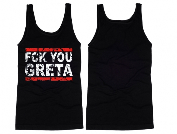 Muskelshirt/Tank Top - FCK Greta Muskelshirt/Tank Top - FCK Greta