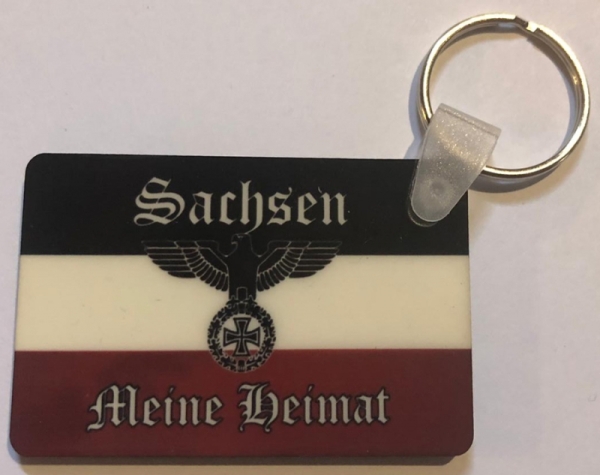 Schlüsselanhänger - KM - Sachsen meine Heimat Schlüsselanhänger - KM - Sachsen meine Heimat