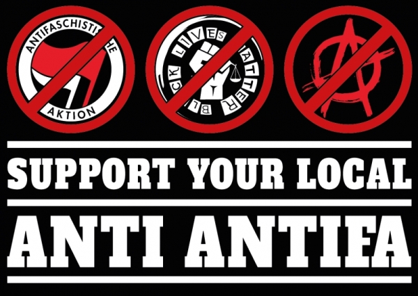 Support Anti-Antifa - Aufkleber Paket 50 Stück Support Anti-Antifa - Aufkleber Paket 50 Stück