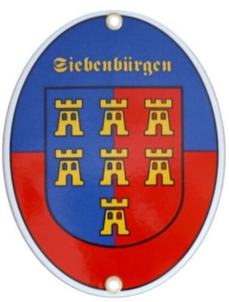 Emailleschild - Siebenbürgen