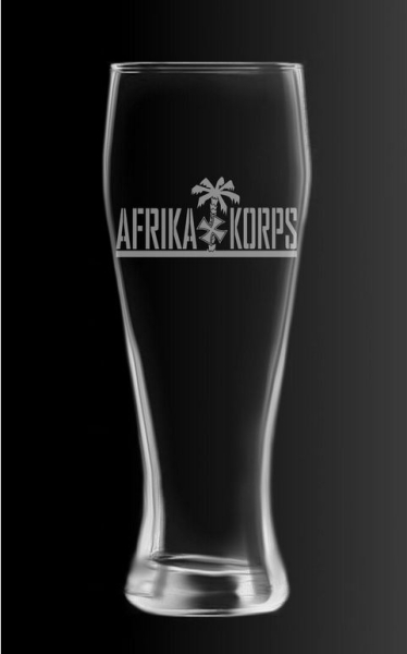 Weizen-Bierglas - Afrika - Korps - Motiv 2