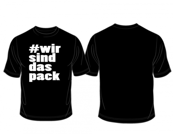 T-Hemd - Wir sind das Pack T-Hemd - Wir sind das Pack