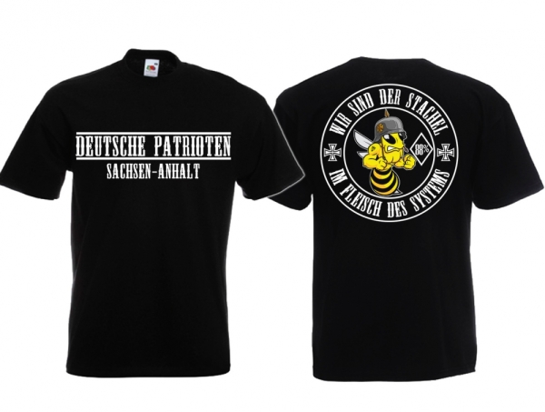 T-Hemd - Deutsche Patrioten - Sachsen - Anhalt T-Hemd - Deutsche Patrioten - Sachsen - Anhalt