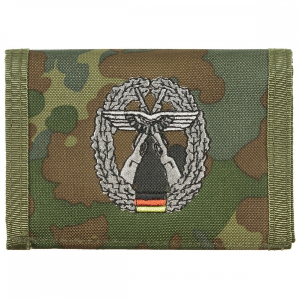 Portmonee - flecktarn - LW Sicherungstruppe