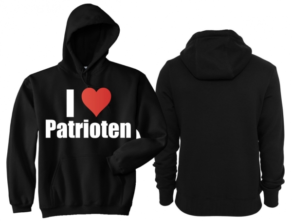 Frauen - Kapuzenpullover - I Love Patrioten Frauen - Kapuzenpullover - I Love Patrioten
