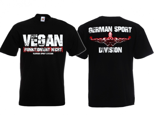 Frauen - T-Shirt - German Sport Division - Vegan funkioniert nicht Frauen - T-Shirt - German Sport Division - Vegan funkioniert nicht