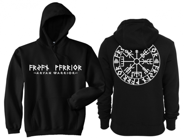 Frauen - Kapuzenpullover - Aryan Valkyrie - Vegvisir - Motiv 2 Frauen - Kapuzenpullover - Aryan Valkyrie - Vegvisir - Motiv 2