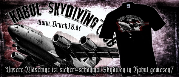 Frauen T-Shirt - Kabul Skydiving Klub Frauen T-Shirt - Kabul Skydiving Klub