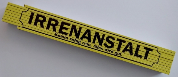 Zollstock - Irrenanstalt - Z136 Zollstock - Irrenanstalt - Z136