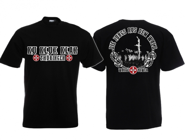 Frauen T-Shirt - KKK - Die Jungs aus dem Wald - Thüringen - Motiv 2 Frauen T-Shirt - KKK - Die Jungs aus dem Wald - Thüringen - Motiv 2