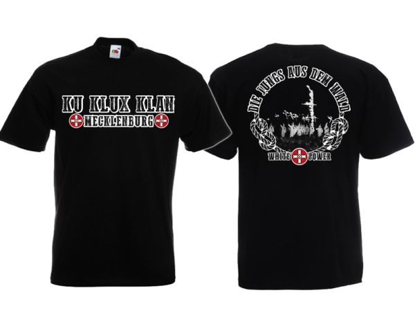 Frauen T-Shirt - KKK - Die Jungs aus dem Wald - Mecklenburg - Motiv 2 Frauen T-Shirt - KKK - Die Jungs aus dem Wald - Mecklenburg - Motiv 2