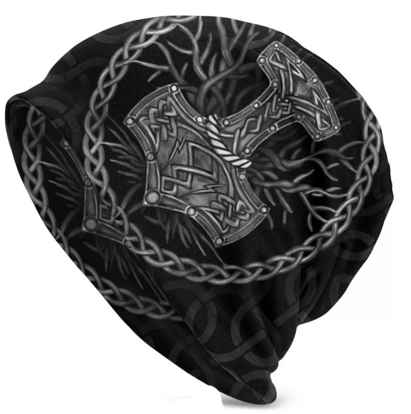 Beanie - Thors Hammer - Baum des Lebens (68) Beanie - Thors Hammer - Baum des Lebens (68)