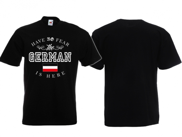 Frauen T-Shirt - Have no Fear - the German is here - schwarz Frauen T-Shirt - Have no Fear - the German is here - schwarz