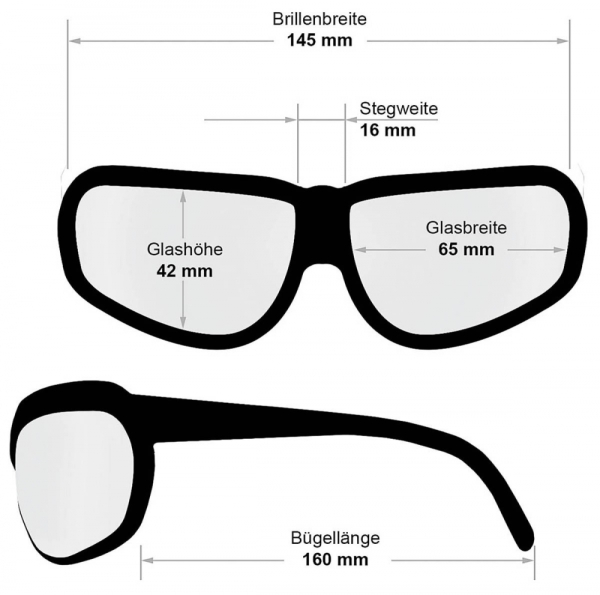 Einsatzbrille - KHS - xenolit