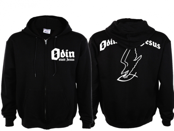 Frauen Kapuzenjacke - Odin statt Jesus Frauen Kapuzenjacke - Odin statt Jesus