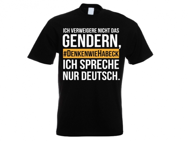 T-Hemd - #DenkenWieHabeck - Gendern T-Hemd - #DenkenWieHabeck - Gendern