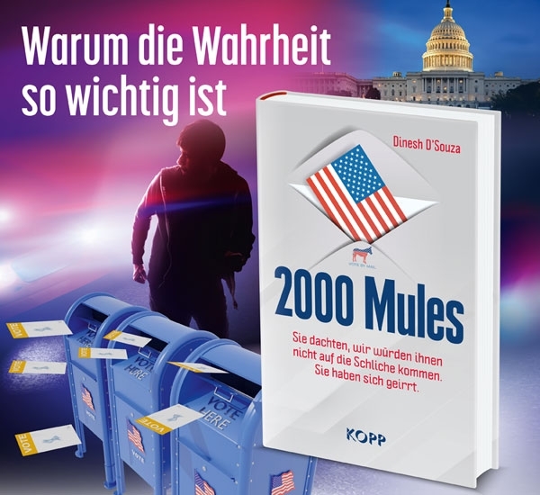 Buch - 2000 Mules - Dinesh D´Souza Buch - 2000 Mules - Dinesh D´Souza