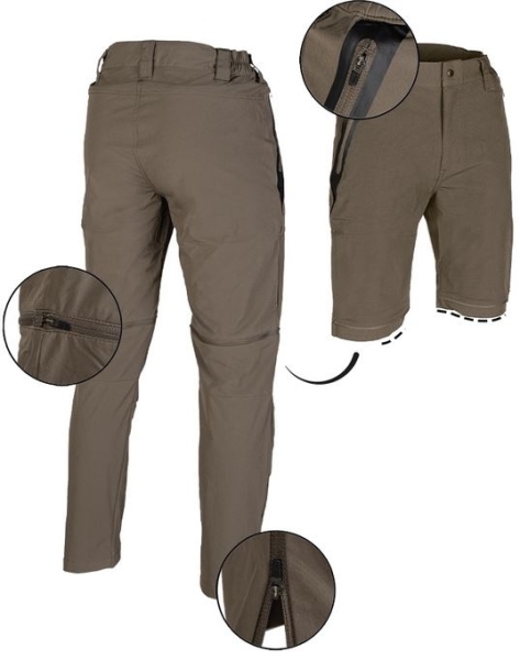 Hose - ZIP-OFF - PERFORMANCE - RANGER GREEN