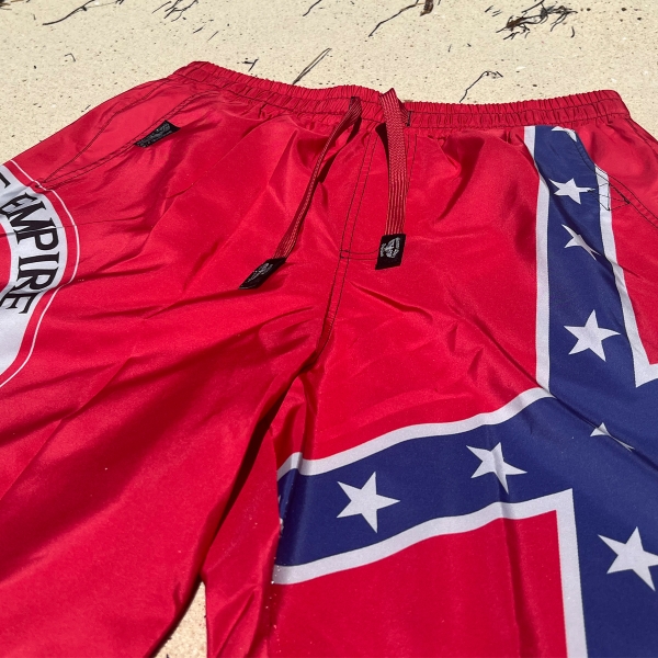 +++ANGEBOT+++ Premium Badehose - Ku Klux Klan - Invisble Empire + GRATIS Flip Flops Sonnenbraun (Wert 19,90€)