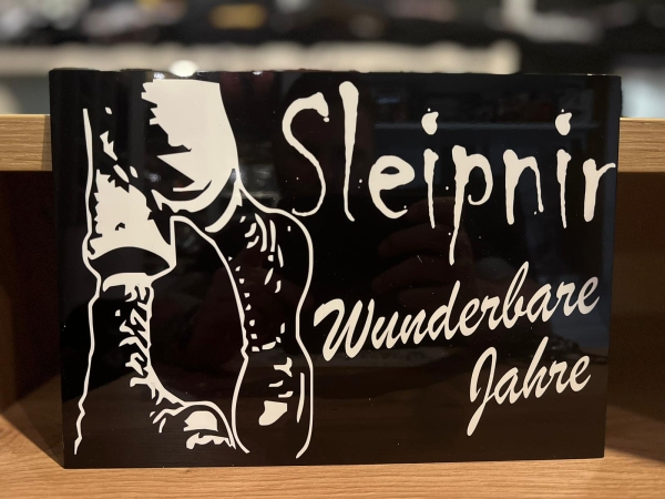 Blechschild KM - Sleipnir - Wunderbare Jahre