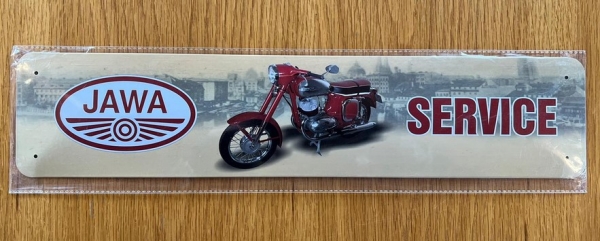 Blechschild - JAWA Service - XXL Version - EINZELSTÜCK Blechschild - JAWA Service - XXL Version - EINZELSTÜCK