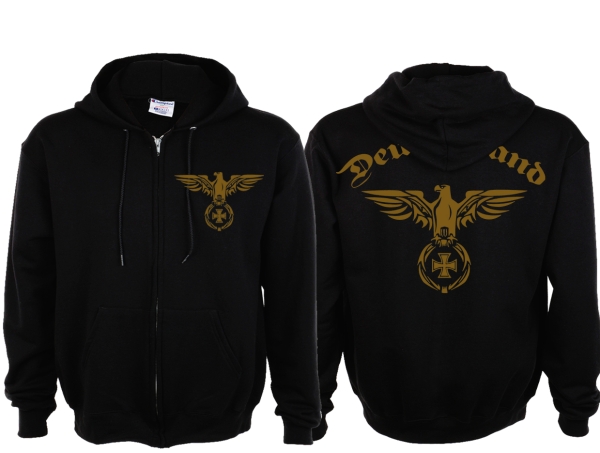 Kapuzenjacke - Phoenix - Deutschland - schwarz Kapuzenjacke - Phoenix - Deutschland - schwarz
