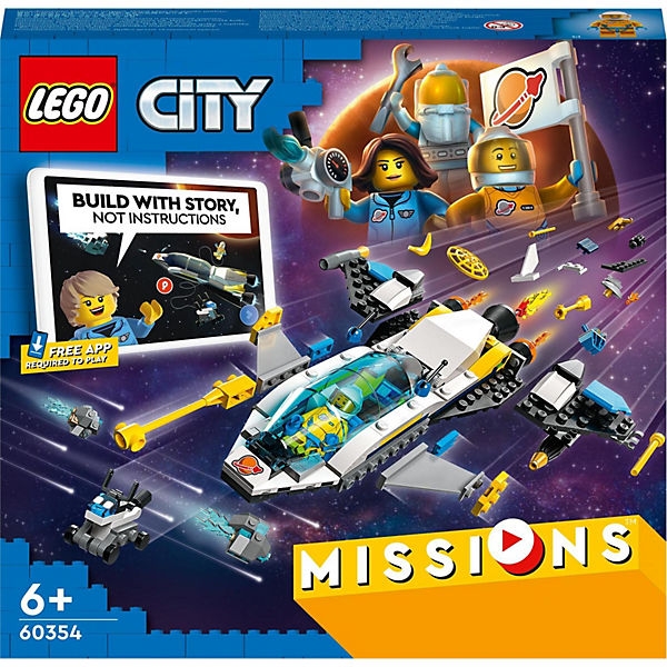 LEGO® City 60354 Erkundungsmissionen im Weltraum LEGO® City 60354 Erkundungsmissionen im Weltraum