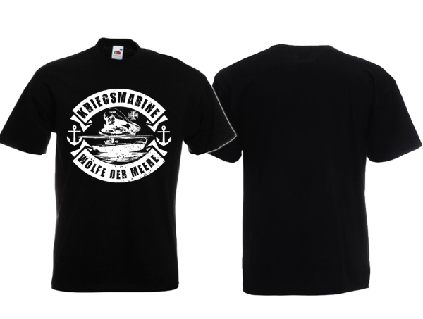 Frauen T-Shirt - Wölfe der Meere - schwarz Frauen T-Shirt - Wölfe der Meere - schwarz