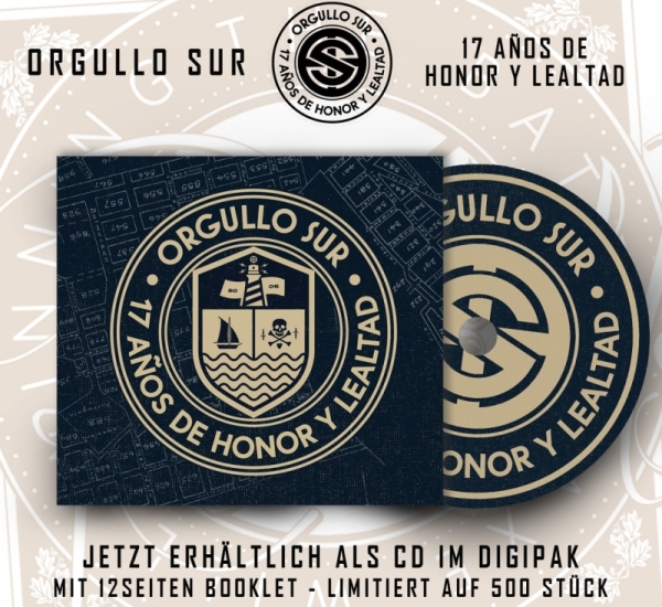 Orgullo Sur - 17 Años de Honor y Lealtad - Digipack