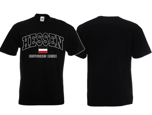 Frauen T-Shirt - College Stil Deutsches Reich - Hessen Frauen T-Shirt - College Stil Deutsches Reich - Hessen