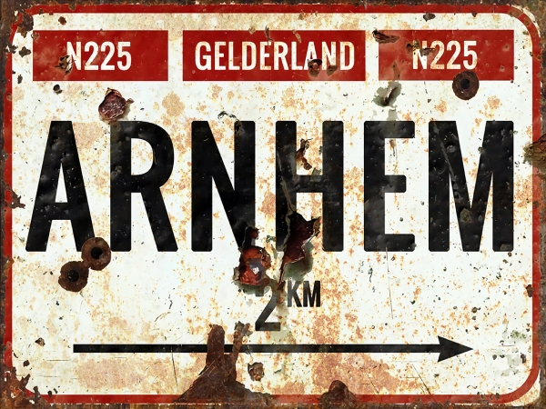 Blechschild - 20x30cm - Arnheim / Arnhem