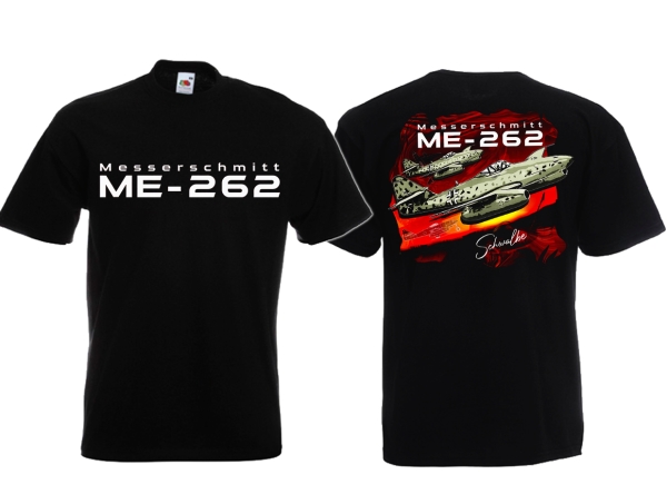T-Hemd - Messerschmitt - ME-262 - Schwalbe - Motiv 1 T-Hemd - Messerschmitt - ME-262 - Schwalbe - Motiv 1
