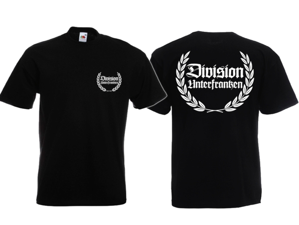 Frauen T-Shirt - Division Unterfranken - klassisch - Motiv 1 - schwarz Frauen T-Shirt - Division Unterfranken - klassisch - Motiv 1 - schwarz