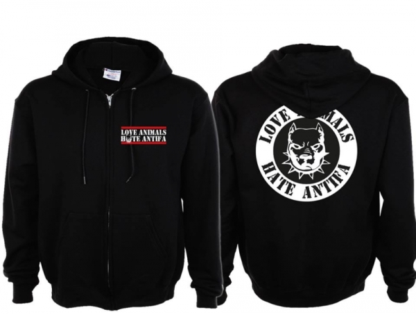 Frauen Kapuzenjacke - Love Animals Frauen Kapuzenjacke - Love Animals