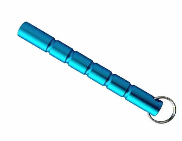 Kubotan - mit Schlüsselring - blau Kubotan - mit Schlüsselring - blau