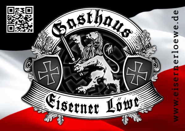 Gasthaus Eiserner Löwe - Aufkleber Paket 50 Stück Gasthaus Eiserner Löwe - Aufkleber Paket 50 Stück
