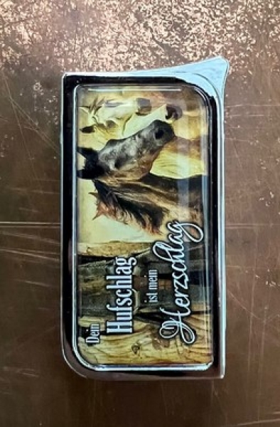 Feuerzeug - SM - Pferd - Dein Hufschlag ist mein Herzschlag Feuerzeug - SM - Pferd - Dein Hufschlag ist mein Herzschlag