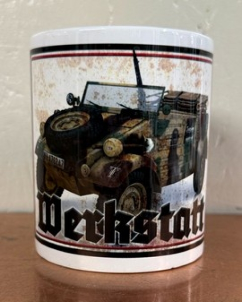 Tasse - Werkstatt - Kübelwagen Tasse - Werkstatt - Kübelwagen