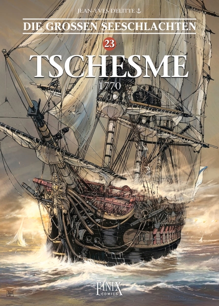 Hardcover Comic - Seeschlachten 23 - Tschesme · 1770 Hardcover Comic - Seeschlachten 23 - Tschesme · 1770