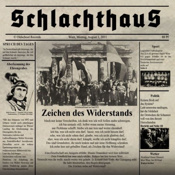 Schlachthaus -Zeichen des Widerstands- Schlachthaus -Zeichen des Widerstands-