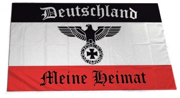 Fahne - Deutschland meine Heimat (250x150) (300) Fahne - Deutschland meine Heimat (250x150) (300)