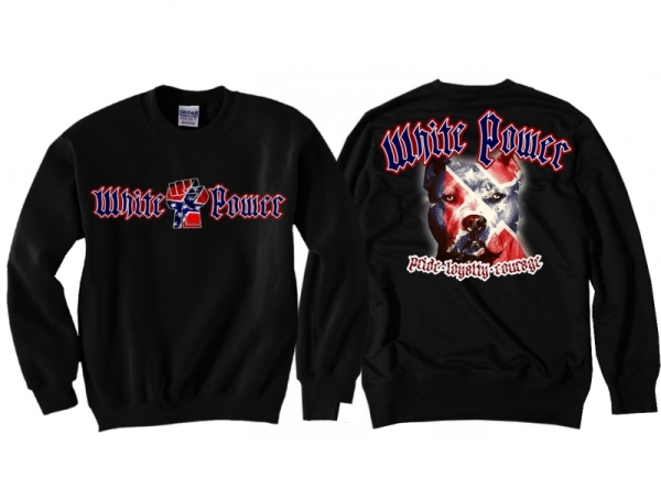 Pullover - White Power - Dog Face - Südstaaten Pullover - White Power - Dog Face - Südstaaten
