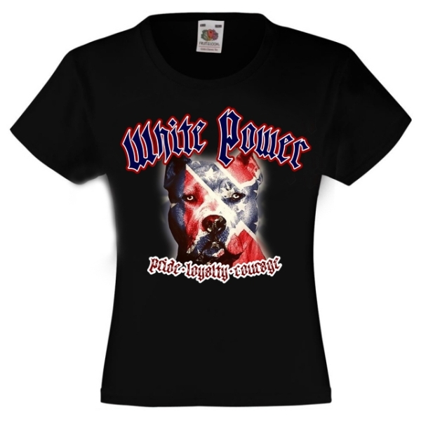 Kinder T-Shirt - White Power - Hund Kinder T-Shirt - White Power - Hund